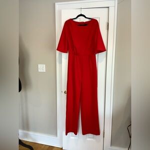 Alexia Admor Vibrant Red Jumpsuit Size 10